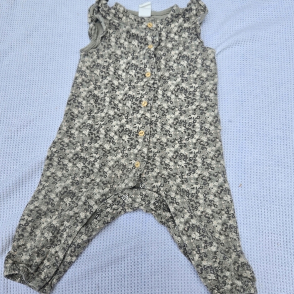 H&M Floral Baby Romper